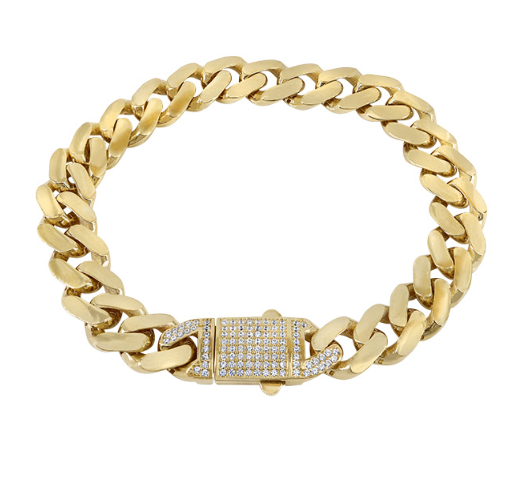 The Closer- Chunky Gold Bracelet