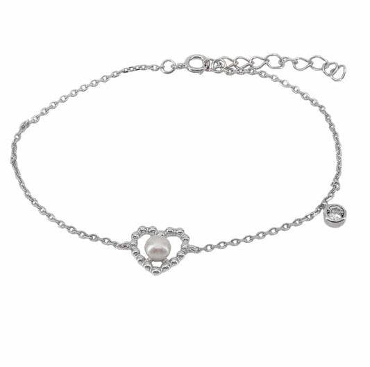 Annya Heart of Pearl Bracelet