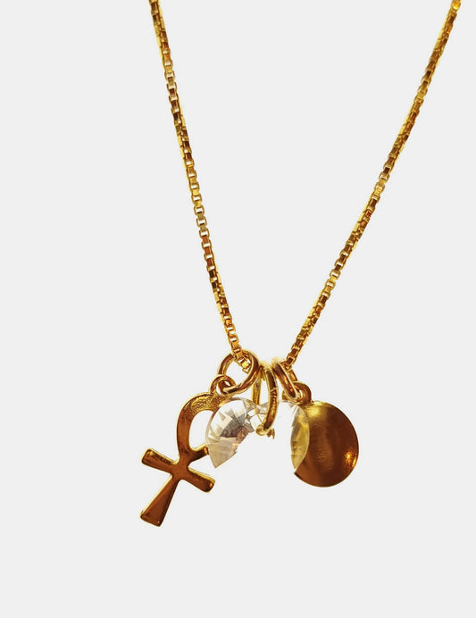 Ankh Heart Necklace