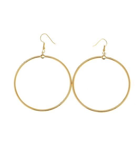 Nasa Simple Hoop Earrings